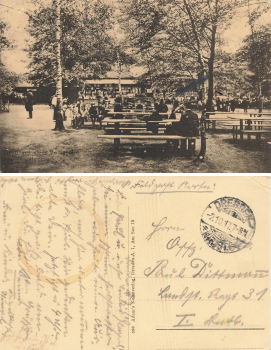 Radeberger Vorstadt Dresden Volksheim Heidepark Fischhausstrasse 12 o 1917
