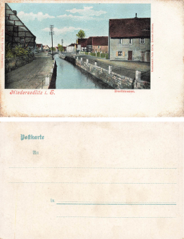 Niedersedlitz Dresden Dorfstrasse * um 1900