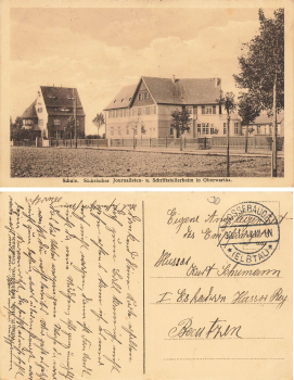 Oberwartha Dresden Schule Journalisten und Schriftstellerheim o 1914