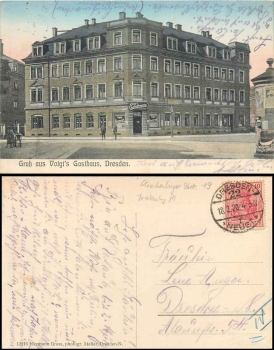 Pieschen Dresden Voigts Gasthaus o 1920