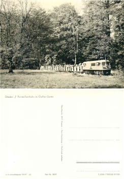 Dresden Parkeisenbahn Pioniereisenbahn im Grossen Garten *1968 Hanich2029