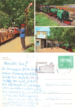 Dresden Pioneer Railway Park Railway o 1980
