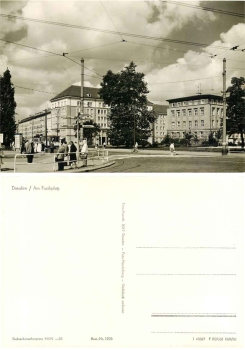 Pirnaische Vorstadt Dresden Fucikplatz  *1967