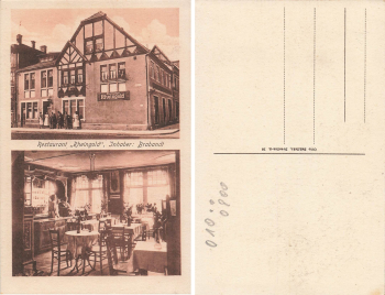 Dresden Restaurant Rheingold Inhaber Brabandt * um 1920