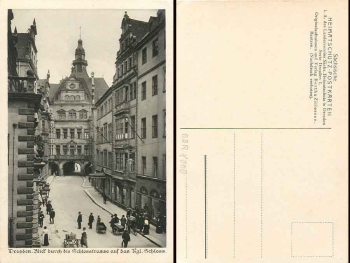 Dresden Schlosstrasse *ca. 1920