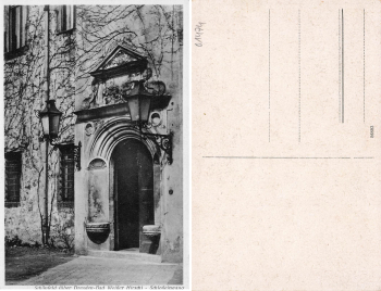 Schoenfeld-Weissig Dresden Schlosseingang * um 1920