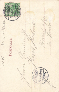 Seevorstadt Dresden Anglikanische Kirche Wienerstrasse o 1904