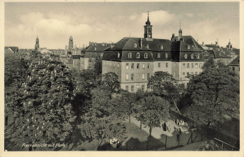 Seevorstadt Dresden Große Plauensche Straße 16 Josephinenstift rear view * around 1930