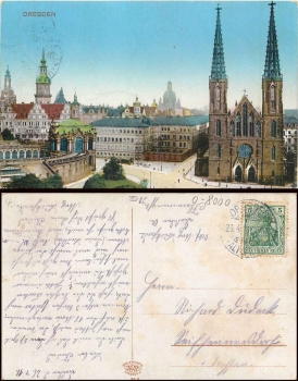 Dresden Sophienkirche o 26.4.1911