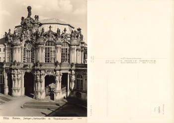 Dresden Zwinger City Pavilion with Porcelain Carillon * 1957  ​​​​​​​Hahn Publishing House - Photo 10965