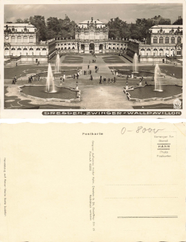 Dresden Zwinger Wallpavillon * um 1930 ​​​​​​​Verlag Hahn-Foto7605