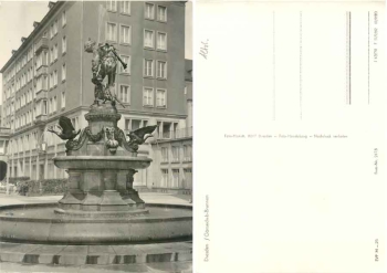 Dresden Weisse Gasse Gänsedieb-Brunnen *1970 Hanich2173