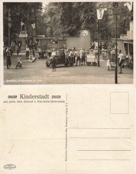 Dresden Zoological Garden Children's City * around 1930