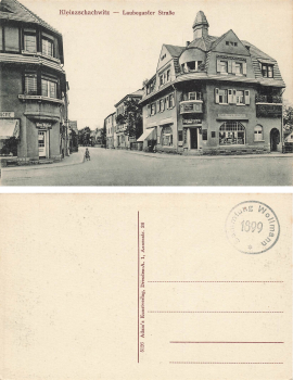 Kleinzschachwitz Dresden Laubegaster Strasse * um 1920