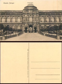 Dresden Zwinger Gemälde Gallerie  *ca. 1920