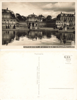 Dresden Zwinger Wall Pavillon * um 1930 ​​​​​​​Verlag Hahn-Foto7599