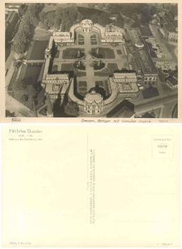 Dresden Zwinger complex with painting gallery 750 years of Dresden *1956 Hahn-Foto13012