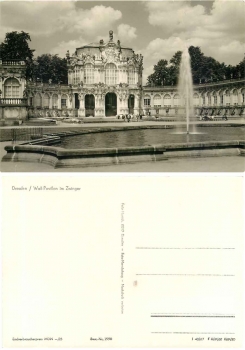 Dresden Zwinger Wall-Pavillon *1979 Hanich1990