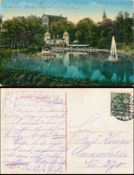 Dresden Zwingerteich o 20.7.1915