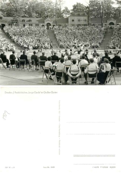 Dresden open-air theater "Junge Garde" Grosser Garden *1970 Hanich1909