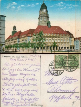 Dresden neues Rathaus o 16.5.1921