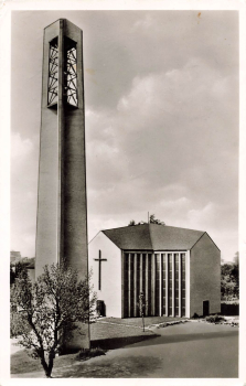 Duren Rheinland Christuskirche  o 11.8.1960