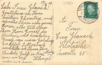 01833 Dittersbach Schloss o 1930 Hahn-Foto4999