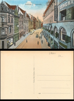 Duisburg Kuhstrasse Cinema * around 1920