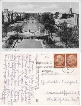 Düsseldorf Königsallee o 16.5.1941