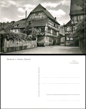 Eberbach Neckar Pfarrhof *ca. 1950