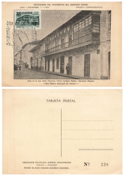 Ecuador Casa Hermano Miguel 1954