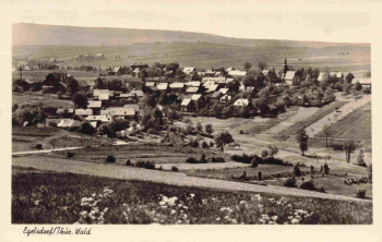 Egelsdorf Thüringen Landpoststempel Dröbischau-Egelsdorf über Königsee o 1956