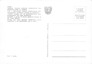 Eger Böhmen Cheb * um 1970