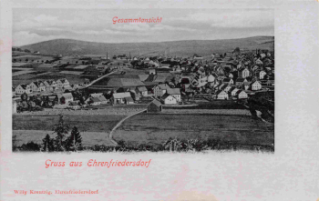 Ehrenfriedersdorf Totalansicht * um 1900