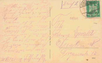 Eibenstock Erzgebirge Totalansicht o 1925