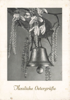 58769 Einsal via Altena rural postmark on Easter postcard o 1952