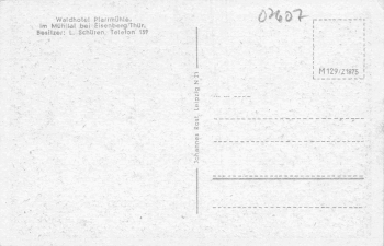 Eisenberg Thüringen Pfarrmühle * um 1950