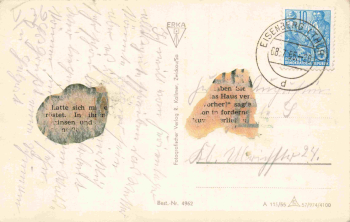 Eisenberg Thüringen Platz der Republik o 1955
