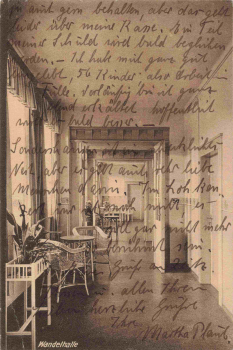 Saasa Eisenberg Thüringen Schwesternerholungsheim Wandelhalle o 1926