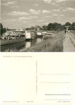 Elbe steamship "Karl Marx" in Pillnitz *1966 Hanich1831