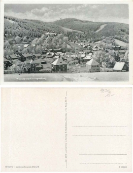 98716 Elgersburg im Winter * ca. 1957