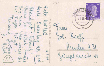 02979 Elsterhorst Nardt bei Hoyerswerda Oberlausitz o 1943