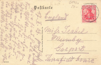 01920 Elstra Sachsen o 1909