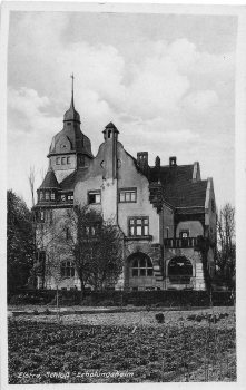 01920 Elstra Sachsen Schloss Erholungsheim o 1937