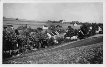 Elterlein Erzgebirge Totalansicht o 1943