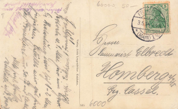 Enkheim Frankfurt Neue Schule o 3.5.1914