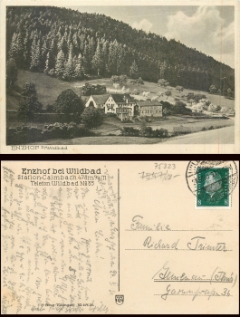 75323 Enzhof bei Wildbad o 24.5.1931