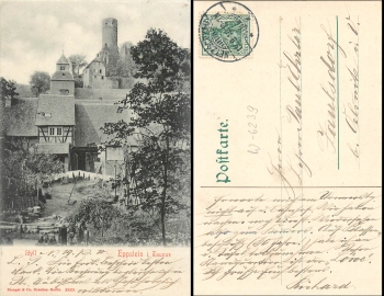 Eppstein Taunus Idyll Stengel Verlag 23221 o 19.09.1910