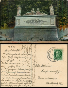 Erlangen Kanal Monument o 14.6.1918