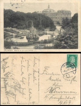 Erlangen Schlossgarten o 4.5.1927